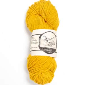 Super Bulky Yarn 6 Chunky Yarn Thick Handspun Single Ply Merino Wool Yarn  Mustard Yellow Yarn 